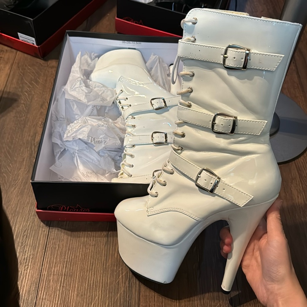 Lightly worn dancer boots